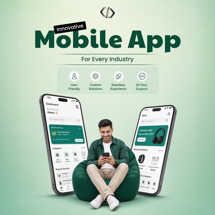 About us innovative mobile app design for every industry